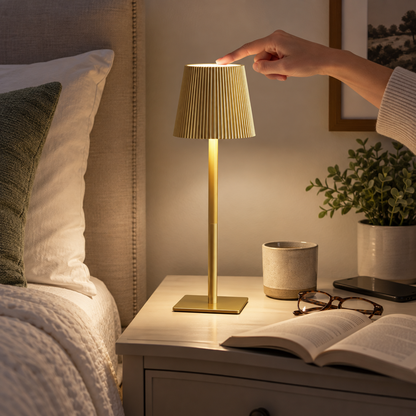 LUTEC 4-Pack Cordless Rechargeable Table Lamps